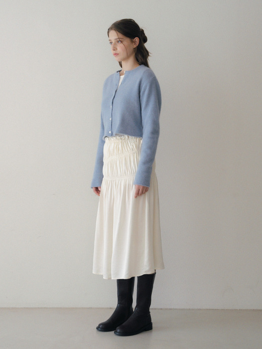 Smoking Banding Midi Skirt