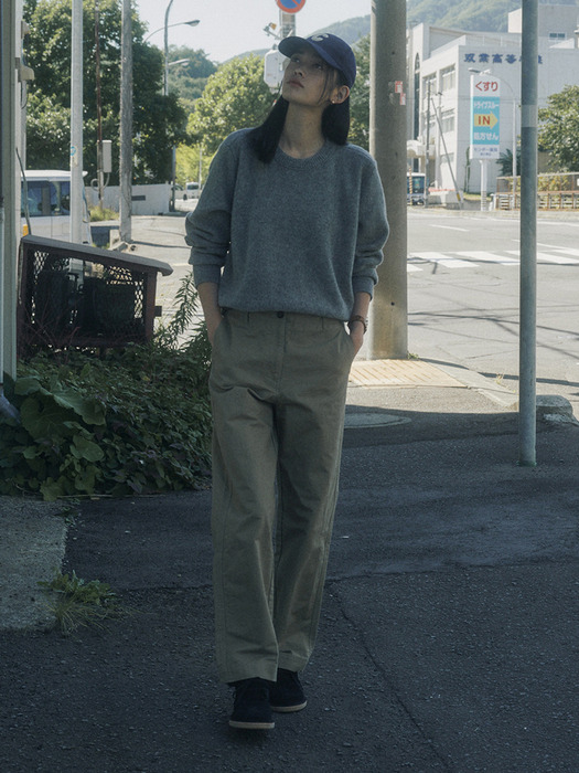 KHAKI CHINO PANTS_BEIGE