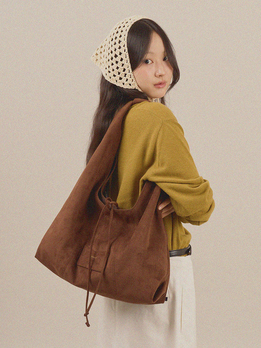 Harbor bag (hobo) - brown