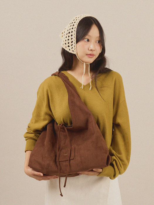 Harbor bag (hobo) - brown