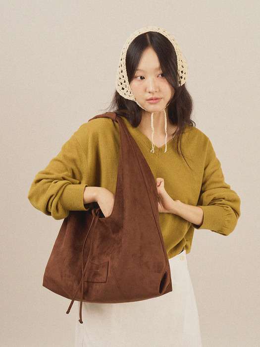 Harbor bag (hobo) - brown