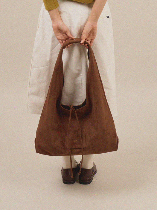 Harbor bag (hobo) - brown