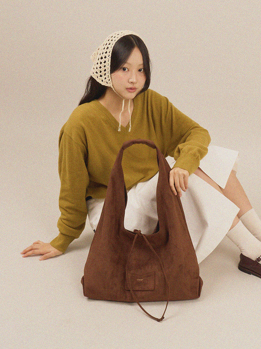 Harbor bag (hobo) - brown