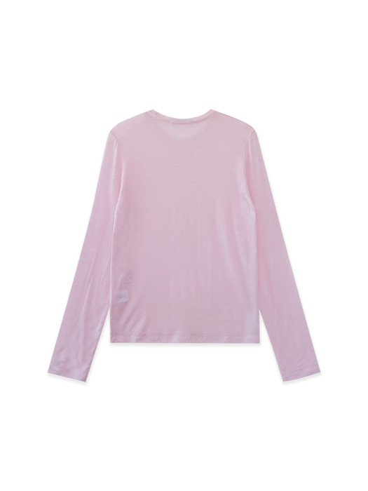 [ESSENTIAL] WOOL TENCEL T (SOFT PINK)