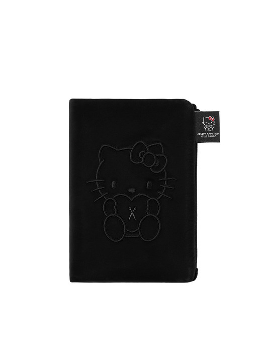 Haze Travel Wallet Hello Kitty Black