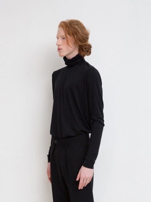 Oversized Turtleneck - Black