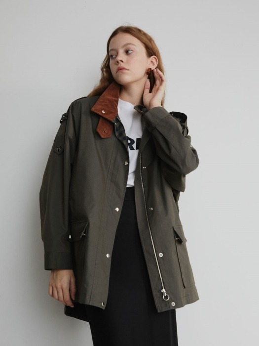 19 FALL_Forest Green Casual Outer 