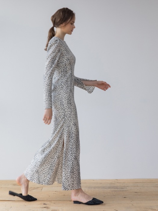 Long Slit Printed Dress_IV