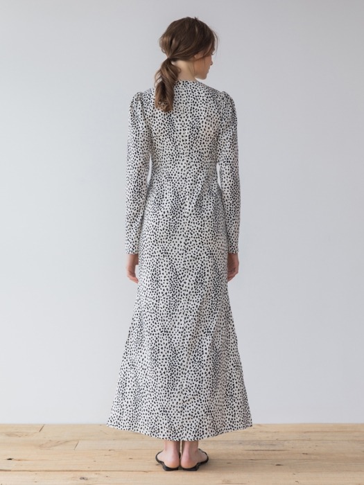 Long Slit Printed Dress_IV