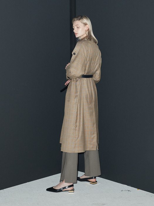 oversized trench coat Check