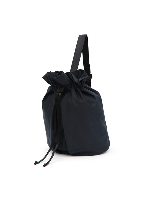 3WAY STRING BAG / WRINKLE / PC / NAVY