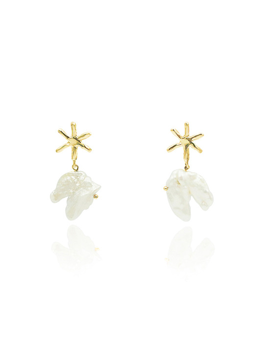 The classical star earrings no.5