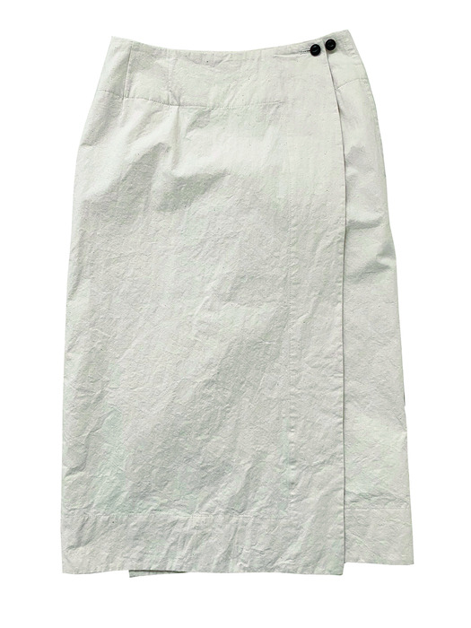 Via May cotton wrap skirt