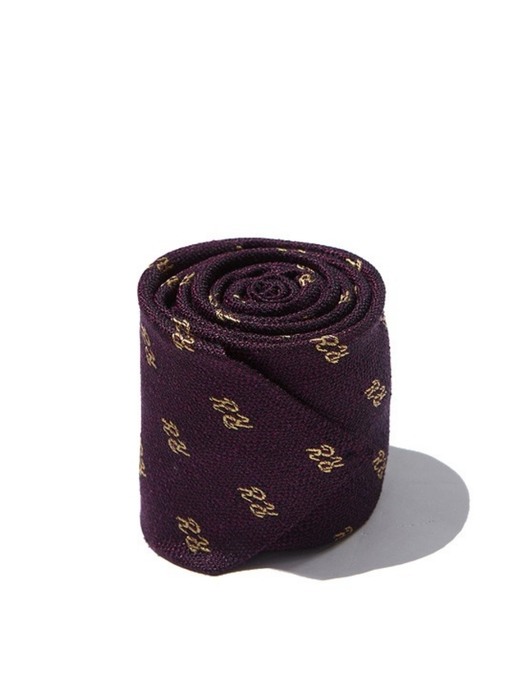 R embroidery tie_CAAIX19277WIX