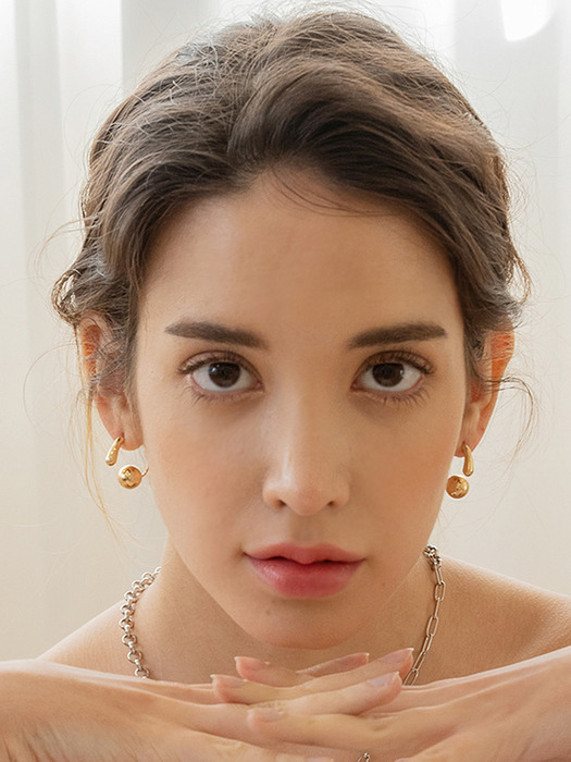 Simple behind earrings