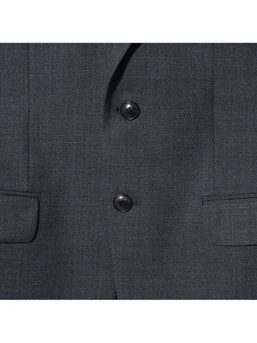 [아울렛 전용] wool blended grey suit jacket_C9FBM21733GYD