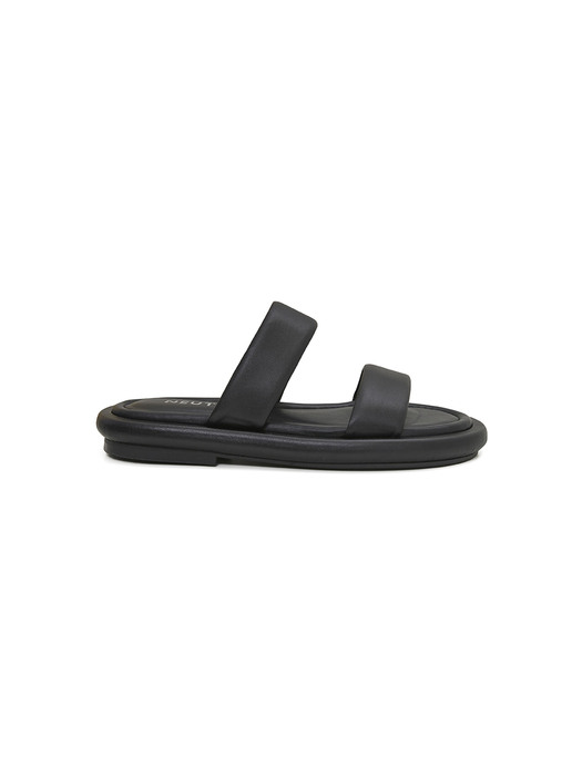 35mm Ares Cushion Sandal (Black)