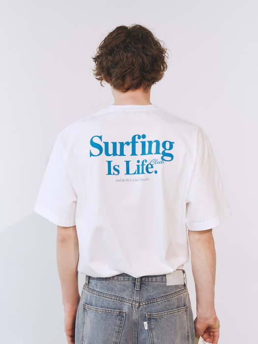 UNISEX SPORTING IS LIFE T-SHIRT OFF WHITE_M_UDTS1E114WT
