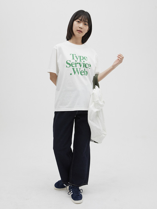 Typeservice Web T-shirt (Off White)