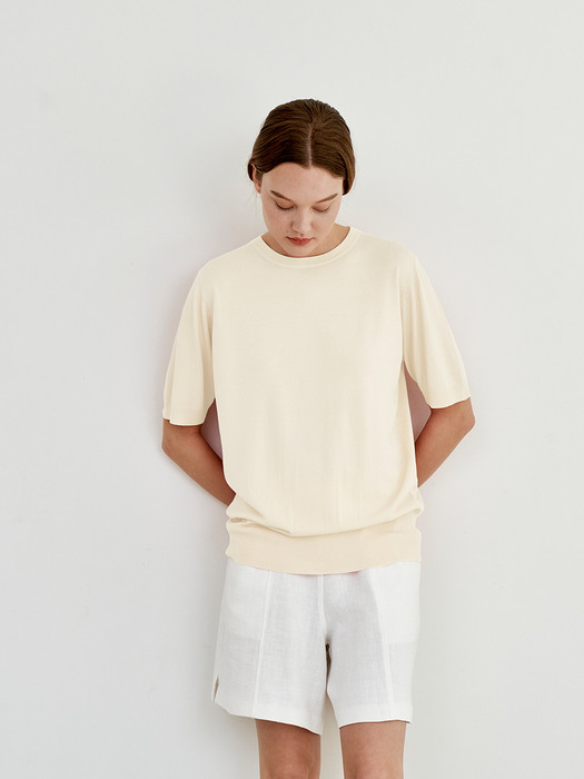 SUMMER ROUND NECK KNIT