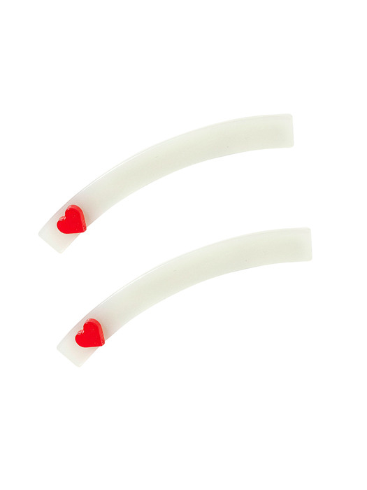 Red Heart Hairpin