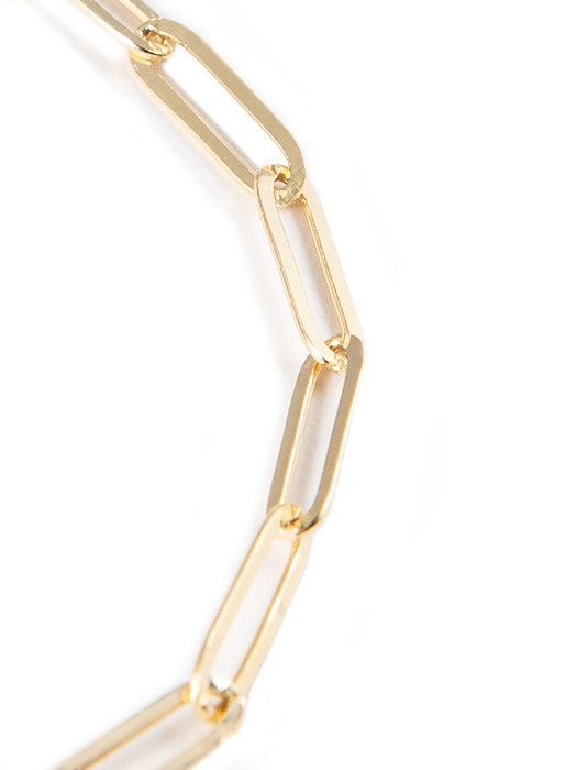 Bold Link Chain Bracelet (14K Gold) #P14