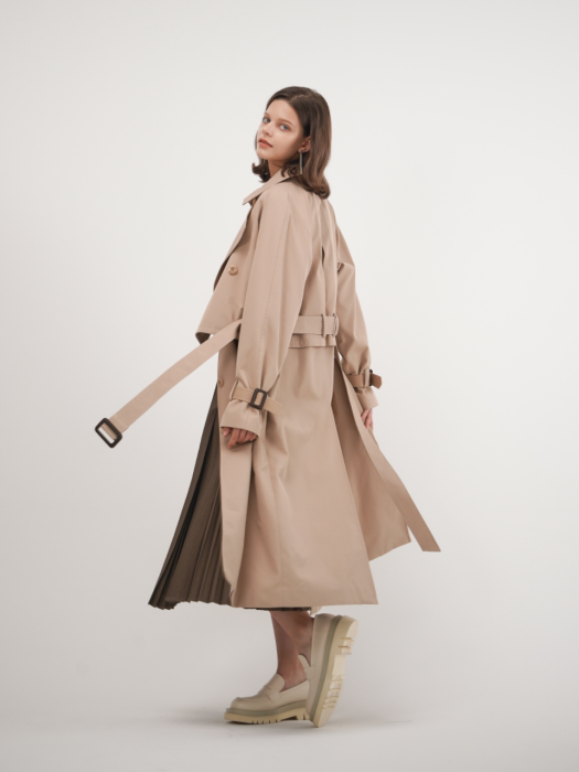 Gaia Layered Trench Coat_(3 Color)