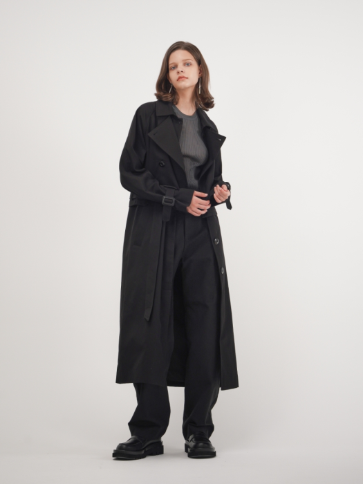 Gaia Layered Trench Coat_(3 Color)