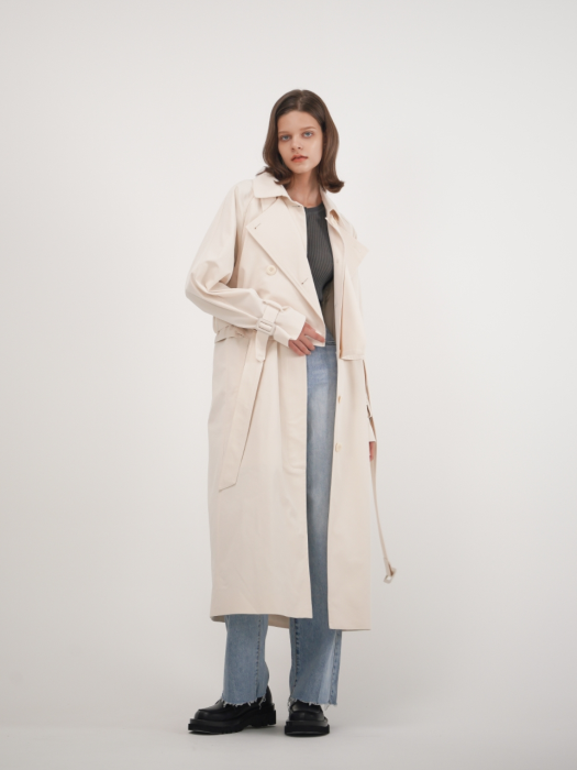 Gaia Layered Trench Coat_(3 Color)