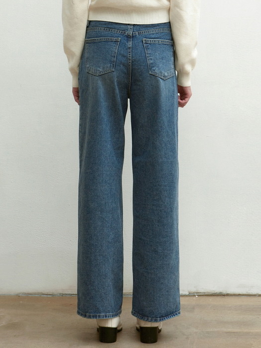NATURAL WASHED WIDE JEANS_BLUE
