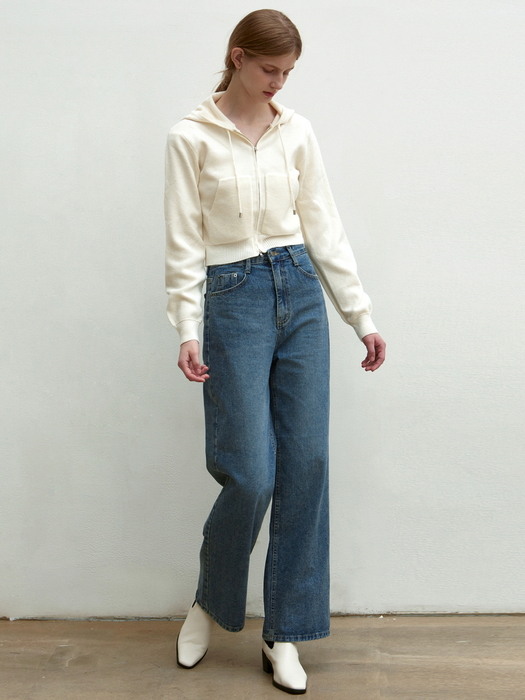 NATURAL WASHED WIDE JEANS_BLUE