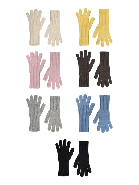 Textured Touch Gloves_7Color