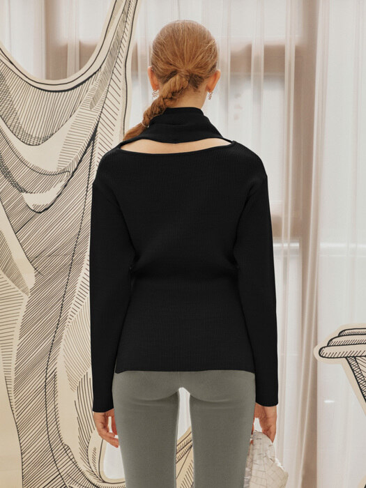 Romee Knit Top_Black