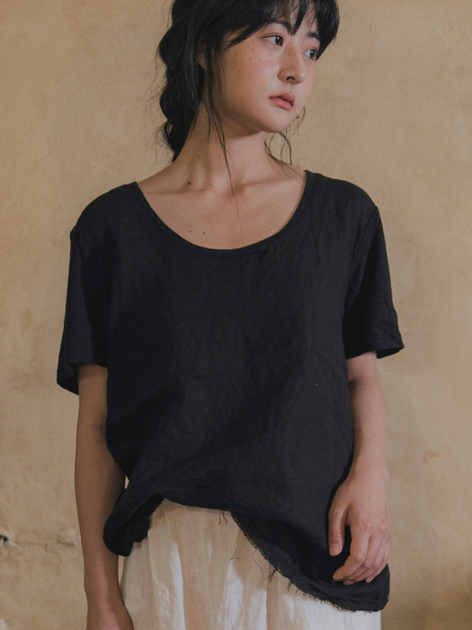 린넨티 Linen short sleeves T [3colors]