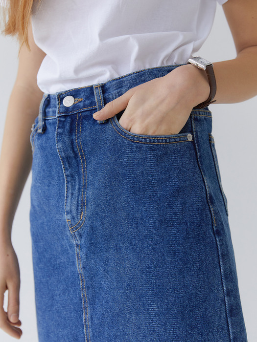 denim skirt - blue