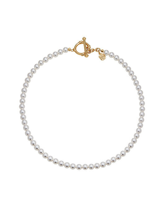 Shay Simple Pearl Necklace_6mm