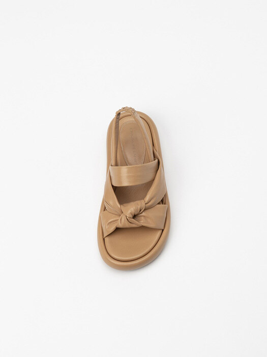Acacia Footbed Knot Sandals in Apple Cinnamon