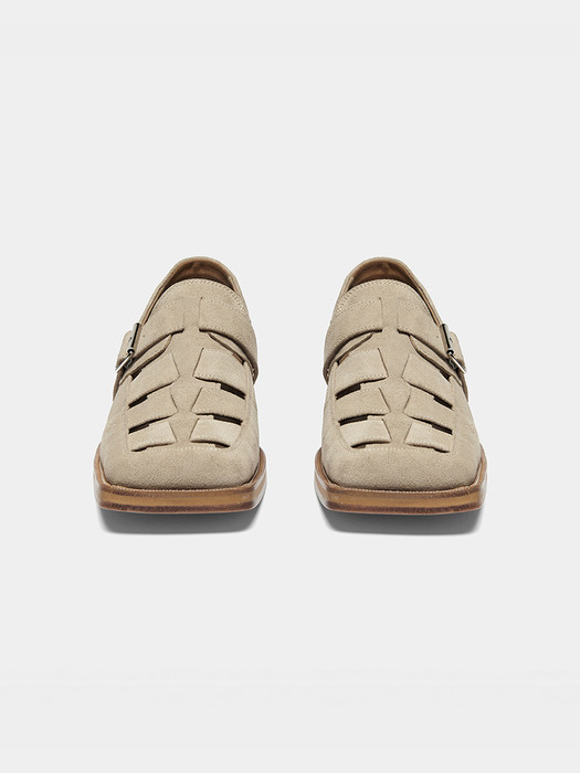 Memphis_beige suede_Leathersole