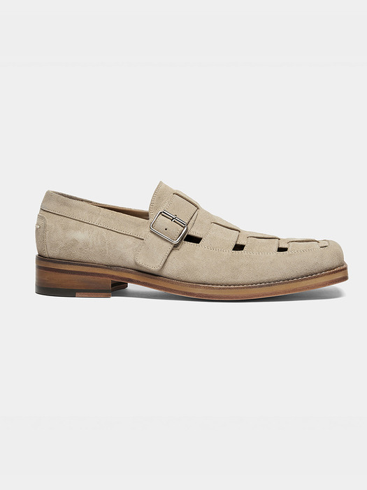 Memphis_beige suede_Leathersole