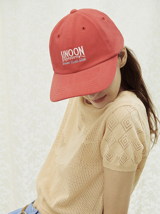 SINOON BASIC CAP (RED)