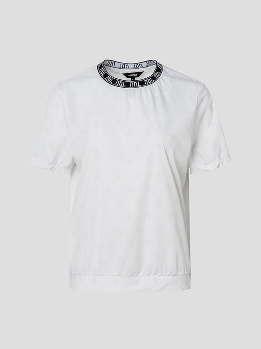 [NDL라인] 여성 화이트 아노락 반팔 티셔츠 (BJ2342L581)
