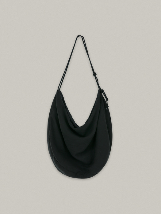 tied reversible bag (black)