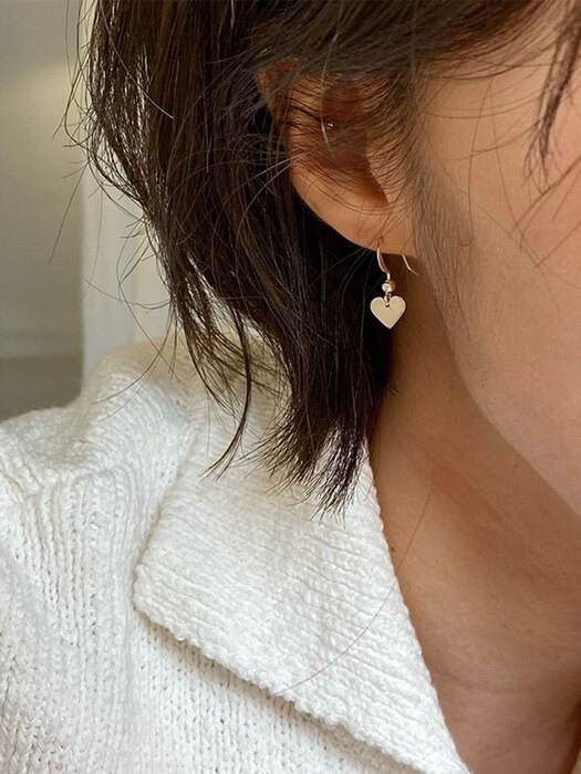 [925 silver] Deux.silver.62 / Notting hill earring