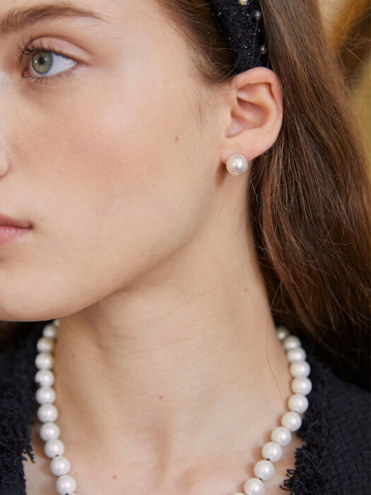 Swarovski Pearl Earrings - 925silver