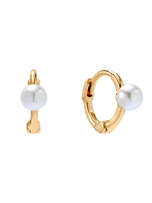 [14k gold] Deux.k.14 / baby roche earring