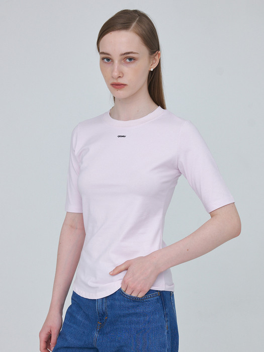 QDRY Half Sleeve T-shirt - Pink