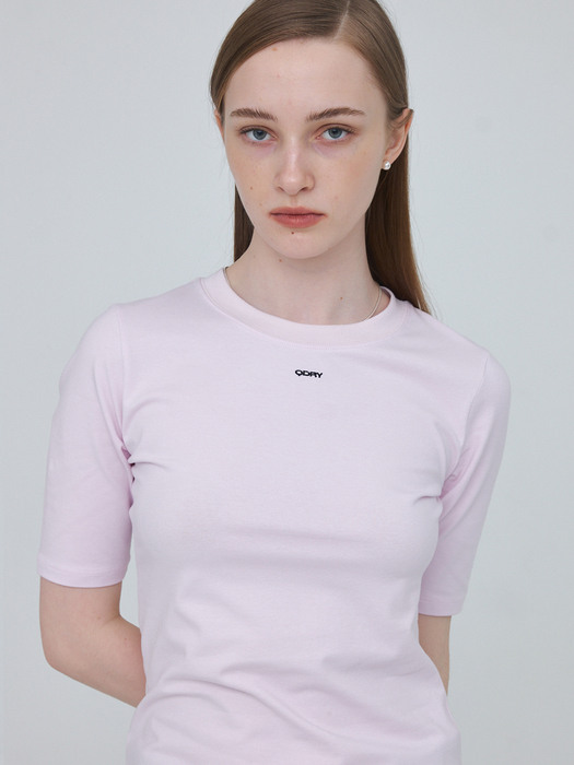 QDRY Half Sleeve T-shirt - Pink