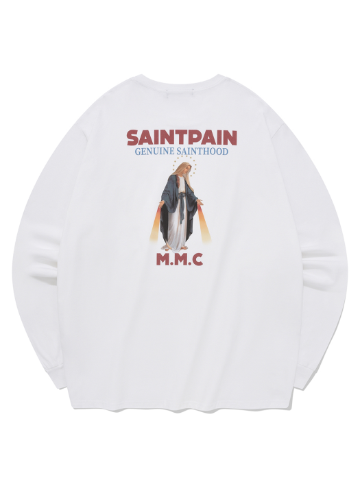 SP GRACE MARY LONG SLEEVE-WHITE