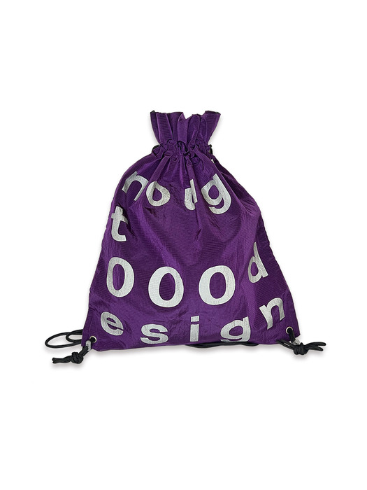 000 Design Gym Sack / Purple