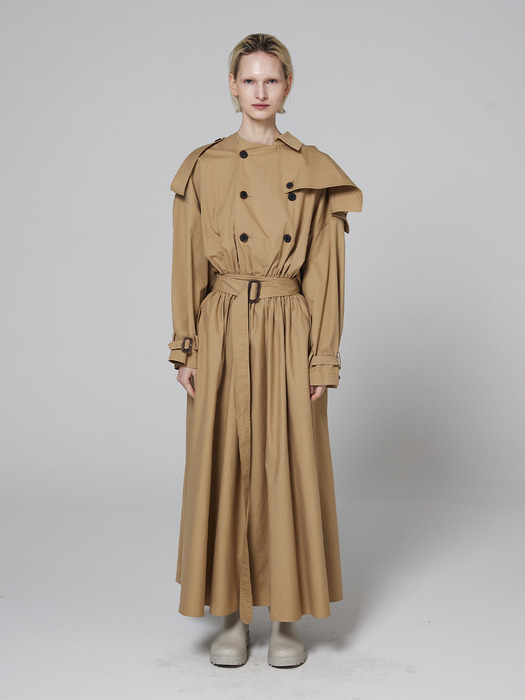Signature trench coat dress